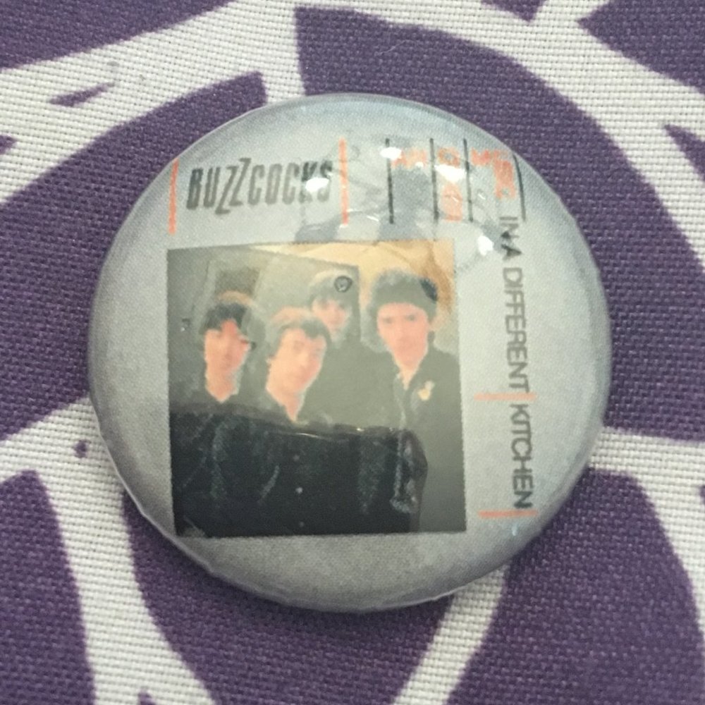 BUZZCOCKS IN A DIFFERENT KITCHEN BUTTON PIN